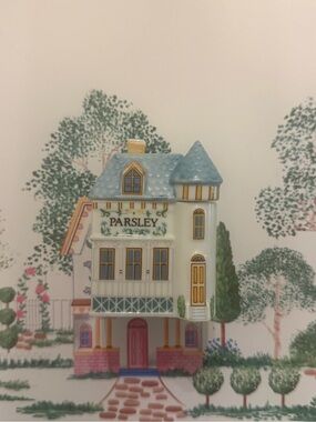 Vintage 1989 Lenox Spice Village Parsley House 🌿🏡